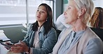 Business, manager and talking to agent, training and guidance in modern office. Mentor teaching intern, conversation and explain systems for administration, schedule and marketing process for trainee