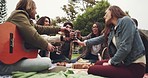 Nothing's better than music, food, friends and picnic