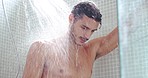 The shower is a great way to stimulate body circulation