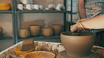 The beautiful process of pottery