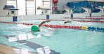 Pool, kids and lessons for swimming, water and stroke with swimwear for sport, fun and rave in gym. Fitness, athlete and competition for growth, development and children with speed, cardio and fast