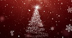 Christmas, wallpaper and color of tree, swirl and celebration of season, festival and animation. Spark, effect and invitation card for December, glitter and pattern of snowflake, design and crystal