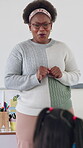 Black woman, teacher and talking to class, school and kindergarten educator for teaching kids. Female person, speaking and lesson for mind development of pupils, helping children and information