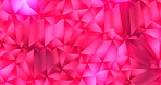 Illusion, pattern and effect with abstract motion and gem light for pink background. Kaleidoscope, glow and geometric shapes for futuristic texture or mineral structure for dynamic graphic wallpaper