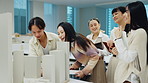 Architecture, staff and model collaboration with building prototype and staff for floor plan project. Meeting, discussion and Japanese professional with teamwork and development job in office