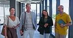 Diversity, face and teamwork with business people in office for growth, development and startup. Community, creative organization and portrait with employee for partnership, about us and support 