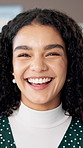 Education, face and smile of woman teacher in classroom of school for child development or scholarship. Instructor, knowledge and study with happy educator at academy for future, growth or teaching