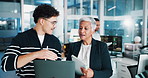 Coding team, laptop and training people in office for help, development or planning with mentor. Collaboration, discussion and coaching programmer for software, advice or teaching intern in business