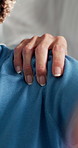 Hands, doctor and stretching arm of patient for physiotherapy, muscle massage and checkup. People, physiotherapist and consultation with mobility, medical support and check injury for rehabilitation