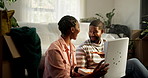 Eating, happy and black couple with pizza in new home with takeout, dinner or supper together. Relax, bonding and African man with woman for fast food meal on floor in living room at apartment.