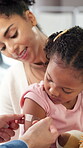 Plaster, mother and doctor with child in hospital for vaccine, medical checkup and virus treatment. First aid, healthcare consulting and pediatrician with woman and kid for injection bandage