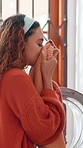 Smell, laundry or woman in home with washing machine, hygiene or fresh scent in spring cleaning. Sanitary, fragrance or girl in house with appliance, fabric cleanse or routine in clothing maintenance