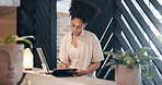 Woman, customer and writing in hotel with check in for online booking, accommodation or stay. Female person, client and taking notes with clipboard at reception for schedule or hospitality in resort