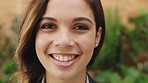 Happy, professional and face of businesswoman in office with confidence for finance career growth. Smile, job opportunity and portrait of female financial manager with pride for company about us.