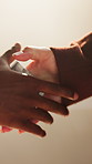 Business, fraud and people handshake with cash for illegal deal, corporate corruption or crime. Bribe, professionals and shaking hands in office for trading offer, money laundering and secret payment