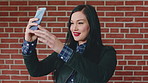 Business, selfie and woman with phone for social media, post or upload for career app. Professional, confident and marketer person with profile picture for online update, opportunity or new job