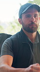 Logistics, home delivery and man with backpack, outdoor and checking watch for distribution deadline. Shipping, courier and tracking time with tech, ecommerce and person with order or supply chain