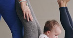 Ease your way into exercising with baby yoga