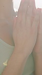 Hands, woman and meditation with namaste for yoga, holistic balance and spiritual healing for zen. Fitness, female person and yogi outdoor with lotus pose, inner peace and self care for mindfulness