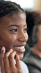 Woman, headset and discussion in call center for help, customer support and finance advice. Coworking, insurance agent and mic in agency for client communication, virtual meeting and online feedback