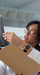 Medical team, women and planning with xray in hospital for assessment, diagnosis and flare. Healthcare, doctor and nurse in collaboration with radiology folder, patient scan or treatment discussion