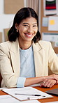 Face, woman and laptop at startup for ecommerce, research and stock availability for shipping. Portrait, smile and person in office with tech, supply chain and delivery information for online order