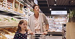 My mom does all the grocery shopping