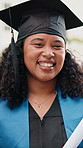 Diversity, student or face with graduation in university ceremony for academic success in sequence. Portrait, people or graduates with smile or qualification for education or learning achievement