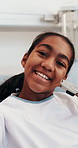 Face, child and selfie at hospital for medical, photography or social media post on recovery update. Portrait, pov and patient in icu for profile picture, cancer free and chemotherapy for healthcare