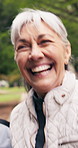 Face, senior and happy woman recording for fitness, exercise and running for health and active hobby. Pov, portrait and people with memory, social media and video for wellness, training and workout