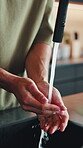 Water, man and washing hands in kitchen for hygiene, dirt removal and infection prevention at sink. Healthy habit, person and cleaning germs at home faucet for wellness, safe practice or cleanliness